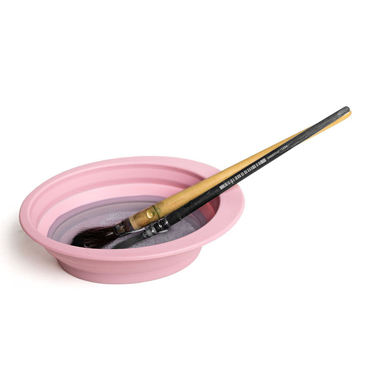 Ciotola per l'acqua in silicone – Rosa