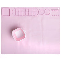 Tampone per pittura in silicone 51 x 41 cm – Rosa
