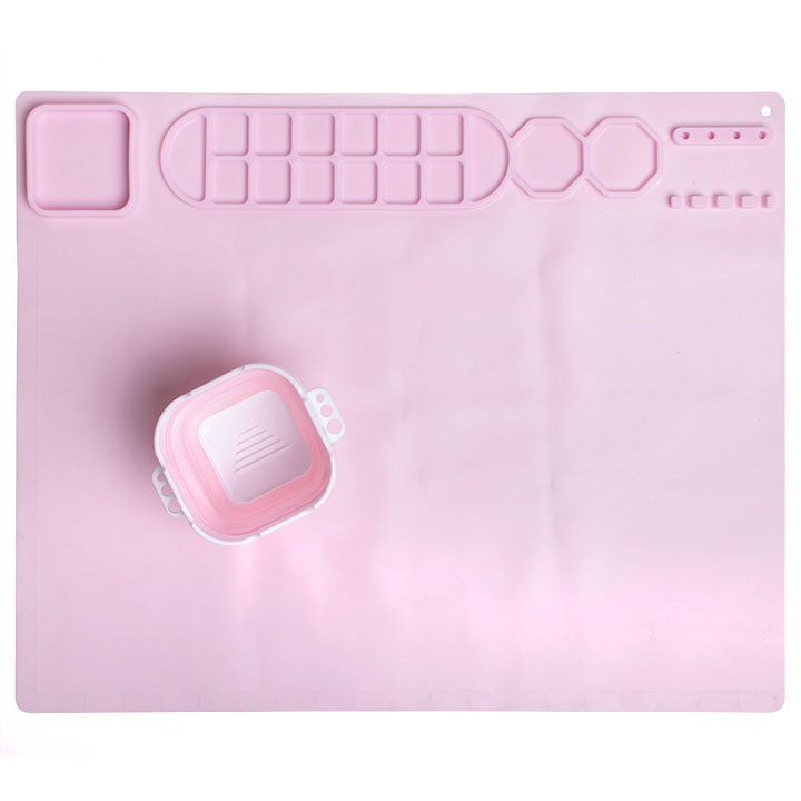 Tampone per pittura in silicone 51 x 41 cm – Rosa