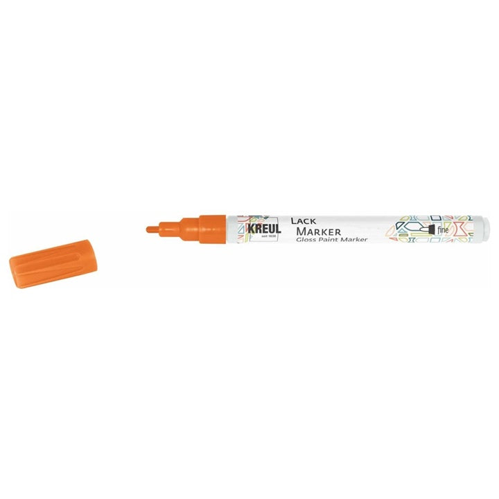 Pennarello a vernice lucida Kreul fine – arancione
