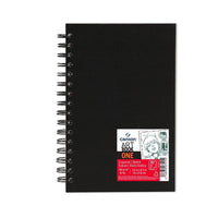Sketchbook CANSON Art Book One 100 g/m² 80 fogli, 14 x 21,6 cm, rilegatura a spirale