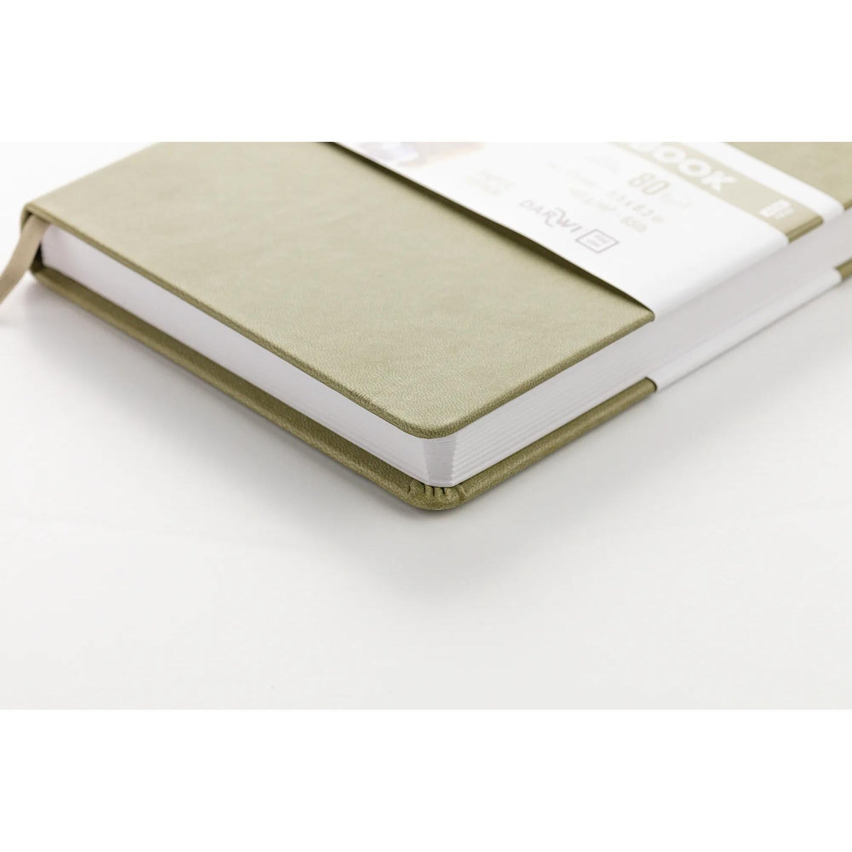 Sketchbook DARWI Khaki 14 x 14 cm, 140 g, 80 fogli