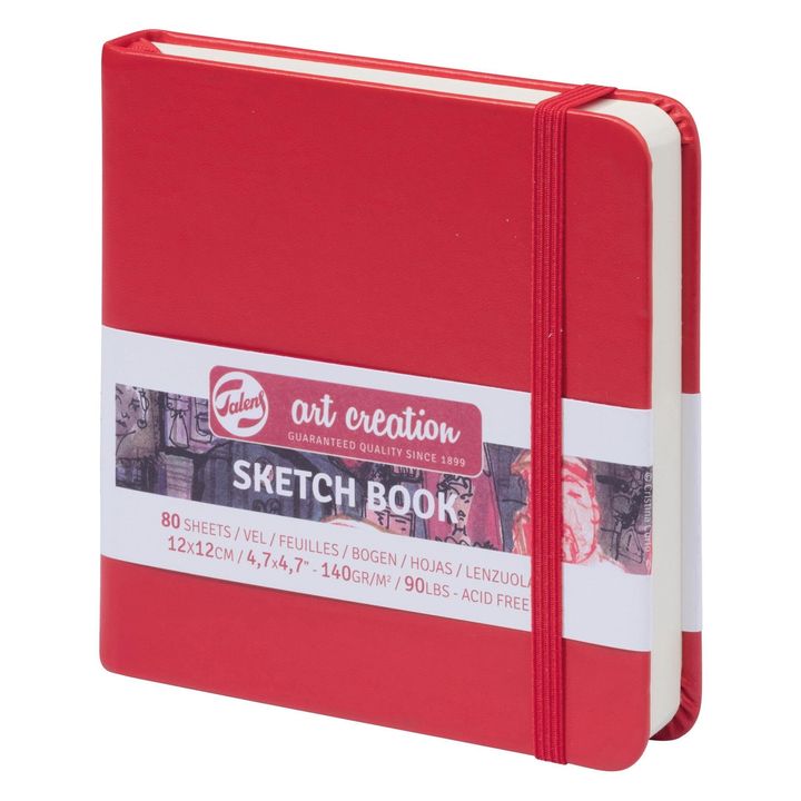 Blocco da disegno Art Creation 12 x 12 cm - seleziona – Rosso
