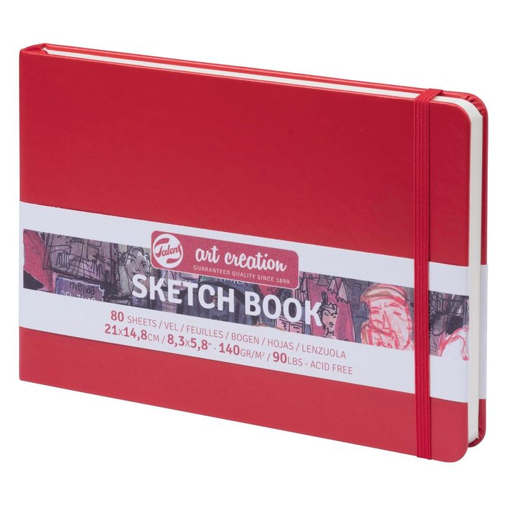 Blocco da disegno Art Creation 21 x 14,8 cm - seleziona – Rosso