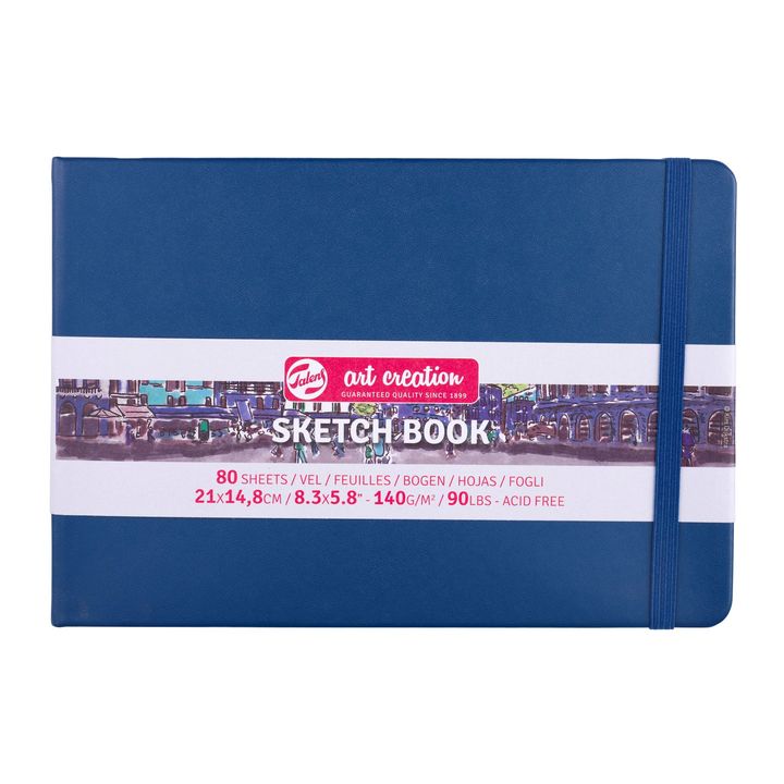Blocco da disegno Art Creation 21 x 14,8 cm - seleziona – Navy Blue
