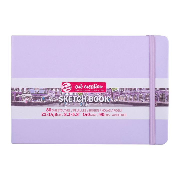 Blocco da disegno Art Creation 21 x 14,8 cm - seleziona – Pastel Violet
