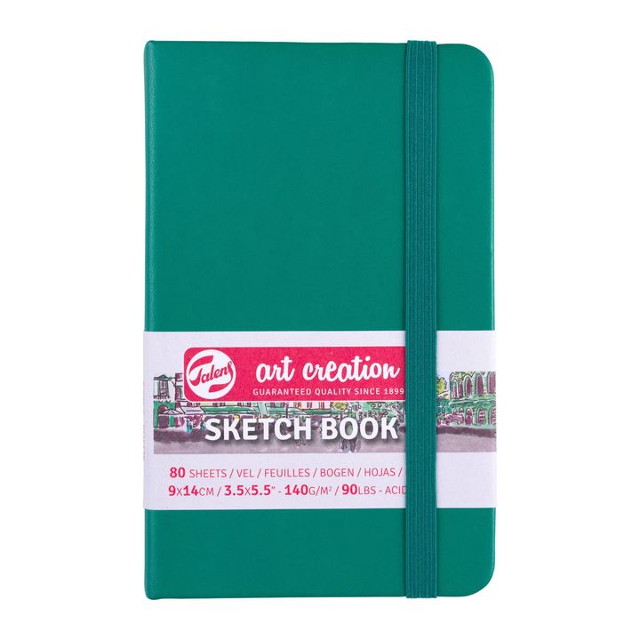 Blocco da disegno Art Creation 9 x 14 cm - seleziona – Forest Green