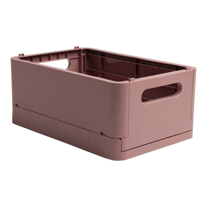 Scatola pieghevole SKANDI PP riciclato MIDI – rosa antica