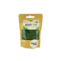 Glassroxx Jesmonite Granulato di vetro 150g – Verde foglia