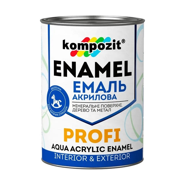 Smalto acrilico  KOMPOZIT PROFI Silky Matt 2,7 l | varie tonalità