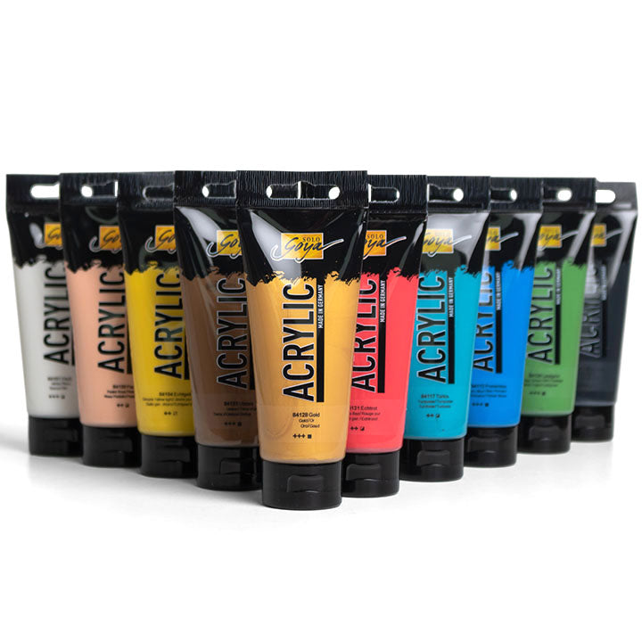 Solo Goya Acrylic Paints - ARTMIE Gold Matches