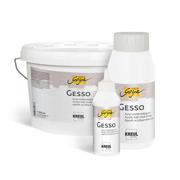 Solo Goya Gesso Primer bianco - KREUL | varie dimensioni