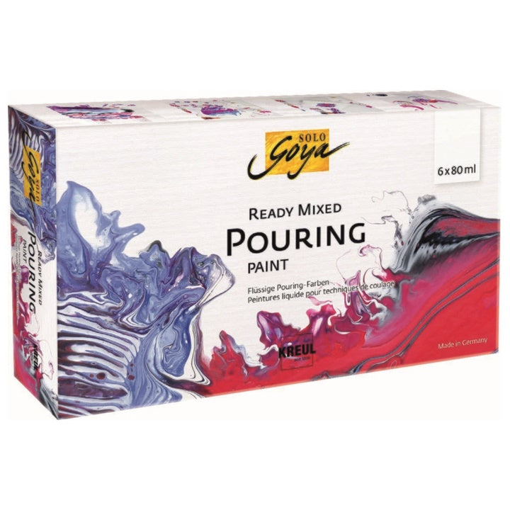 SOLO GOYA Ready Mixed pouring set di 6 pezzi