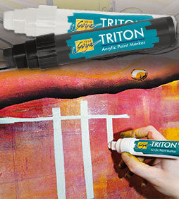 SOLO GOYA TRITON Pennarello Acrilico 15.0 mm – Light Brilliant Ocher