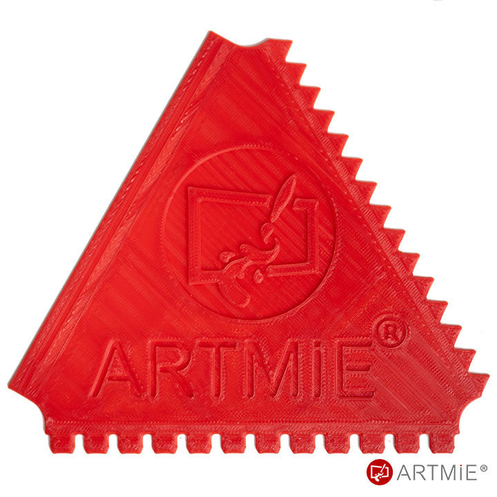Spatola/pettine riciclabili 3 in 1 ARTMIE