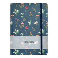 Spoko Quaderno a righe A5 - 96 pagine - Fiori