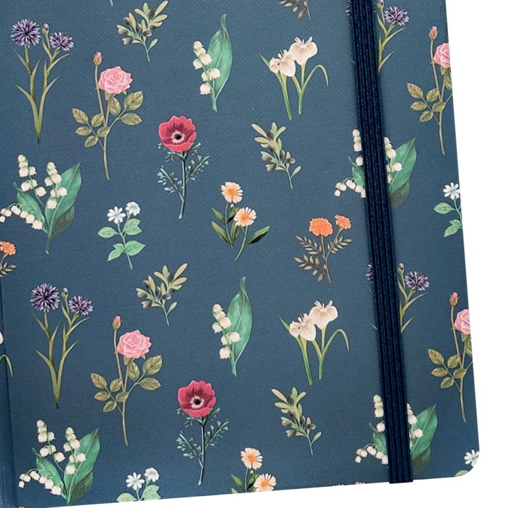 Spoko Quaderno a righe A5 - 96 pagine - Fiori