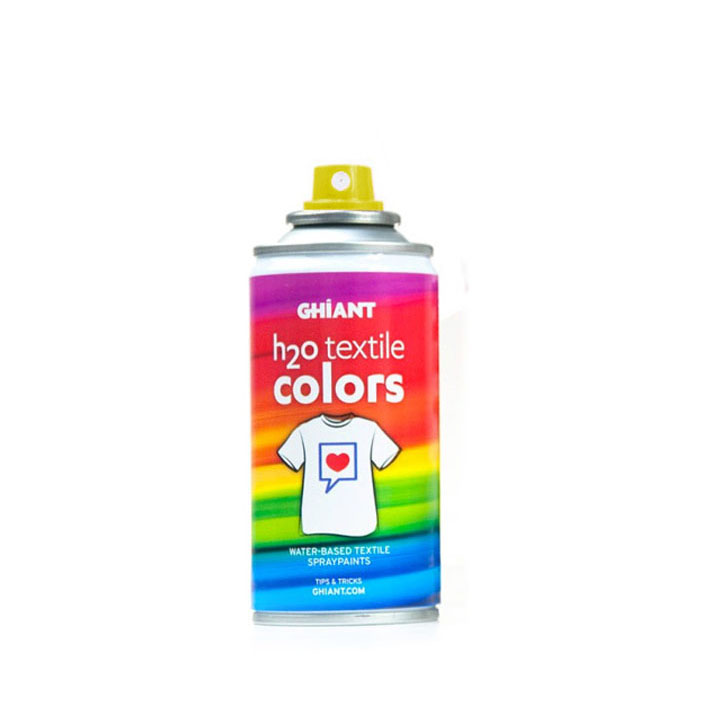 Spray per tessuti Ghiant H2O 150 ml – Fluo Yellow