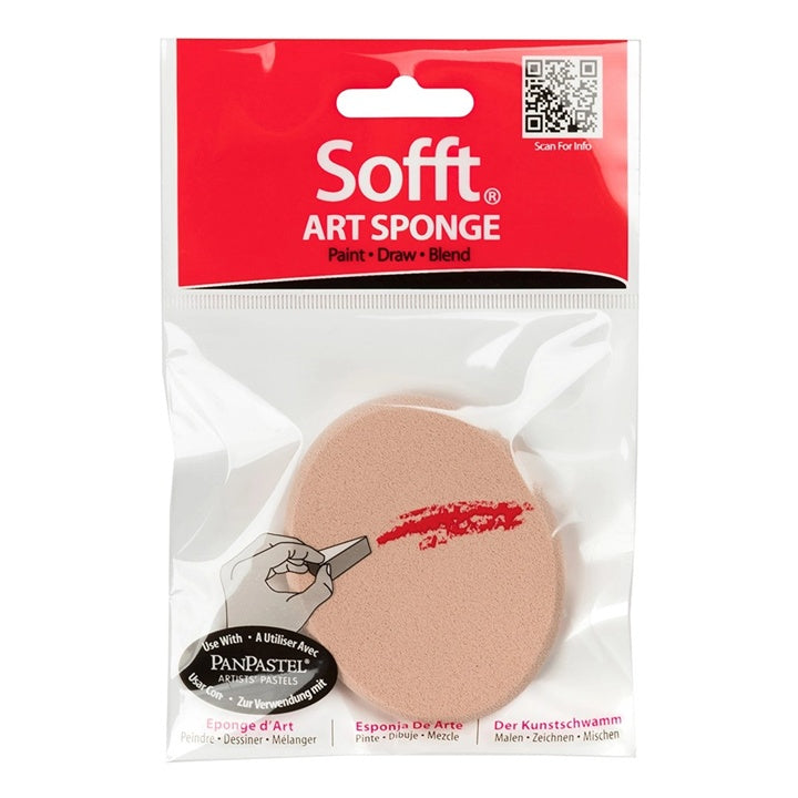 Spugna ovale grande Sofft per applicazione di pastelli - 1 pz.