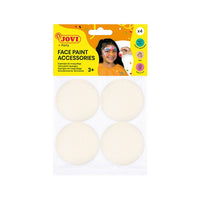 Spugna per pittura del viso JOVI 4 pz.