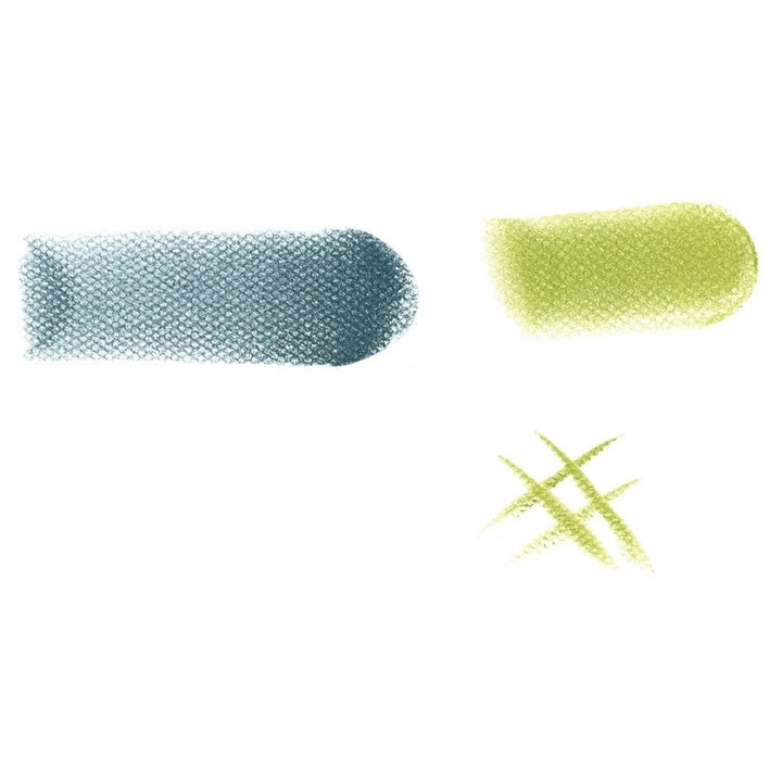 Spugne per pastello angolate Sofft - 2 pezzi - rotonde