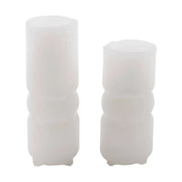 Stampo in silicone - Cilindro a coste con arco