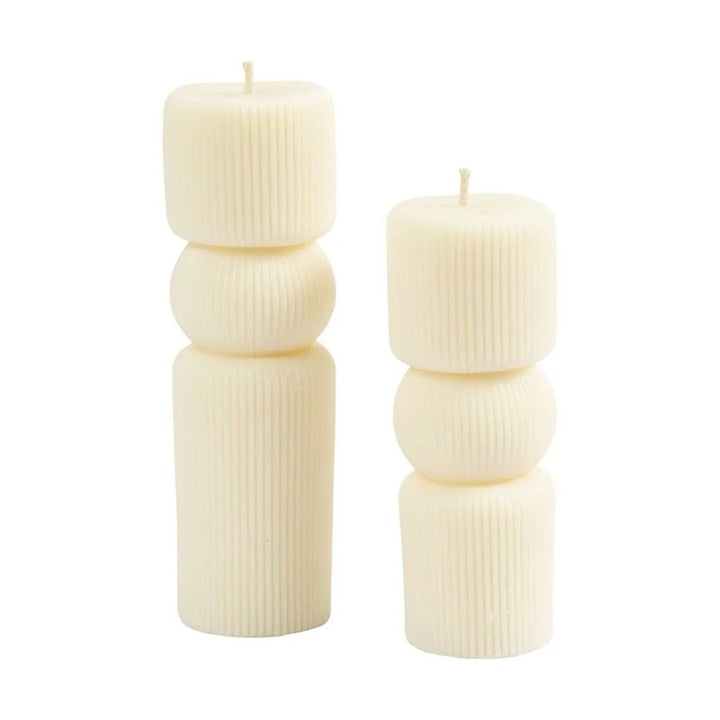 Stampo in silicone - Cilindro a coste con arco