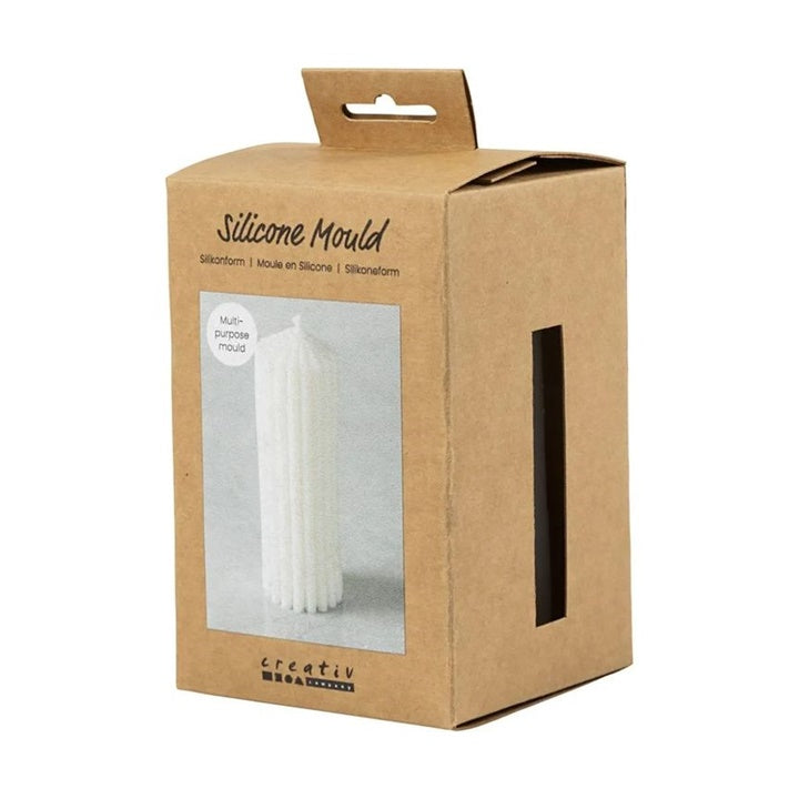 Stampo in silicone - Cilindro nervato