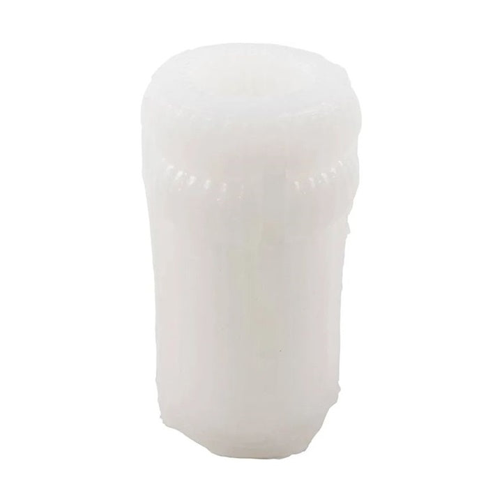 Stampo in silicone - Cilindro nervato con archi