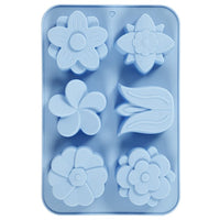 Stampo in silicone - fiore - 6 pezzi