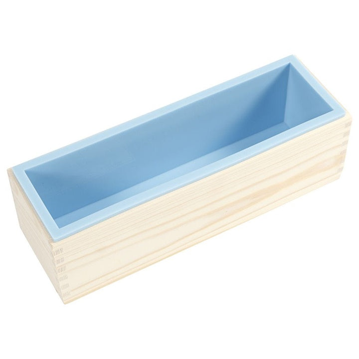 Stampo in silicone in scatola di legno