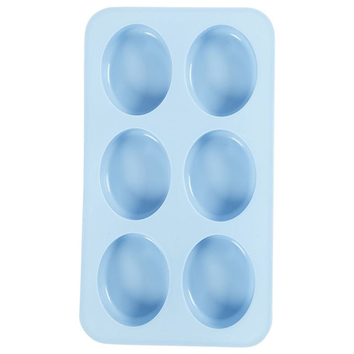 Stampo in silicone ovale - 6 pezzi