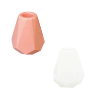 Stampo in silicone per colata 7x7cm - Vaso sfaccettato