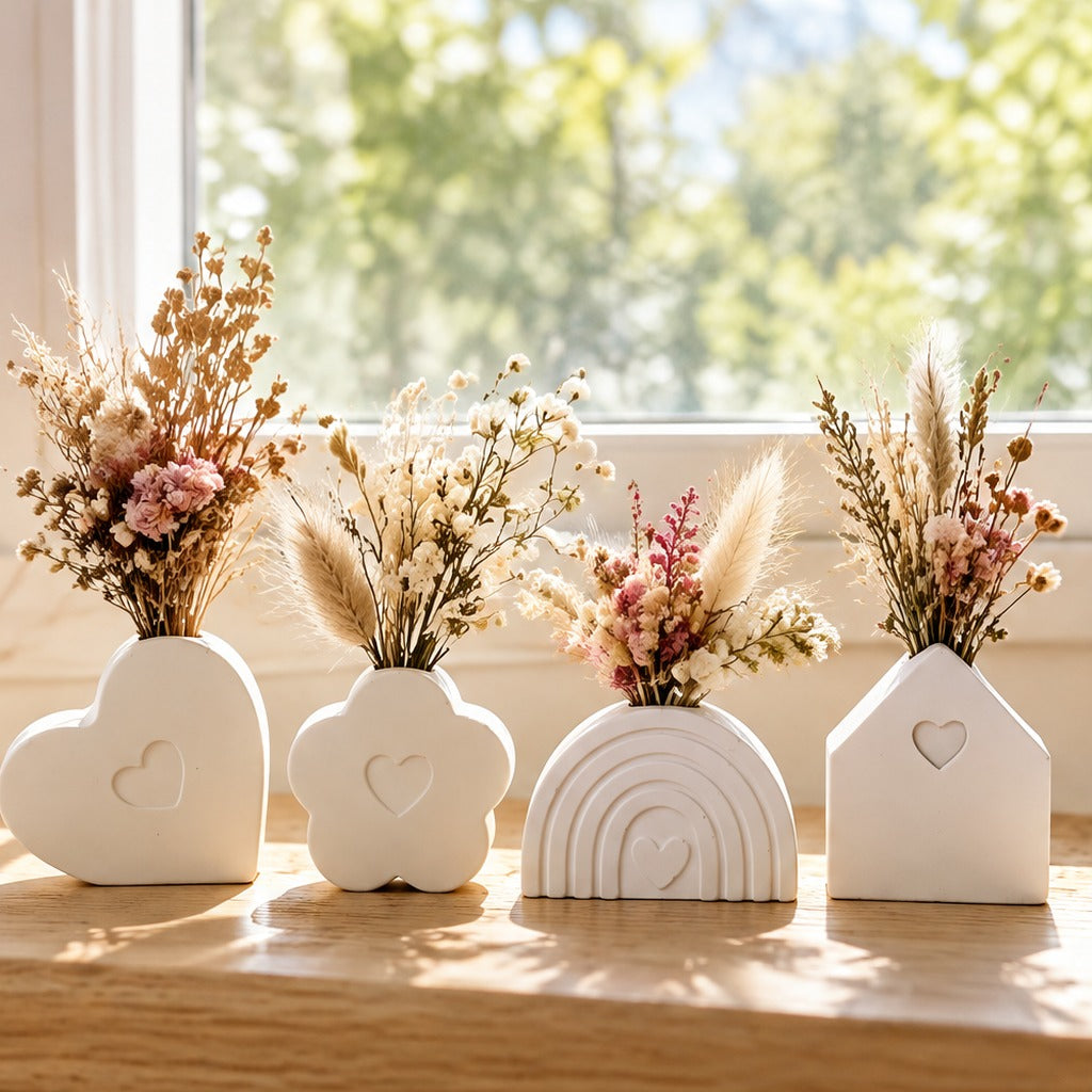 Stampo in silicone per mini vasetti per fiori secchi