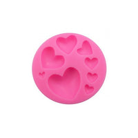 Stampo in silicone per stampaggio - cuori