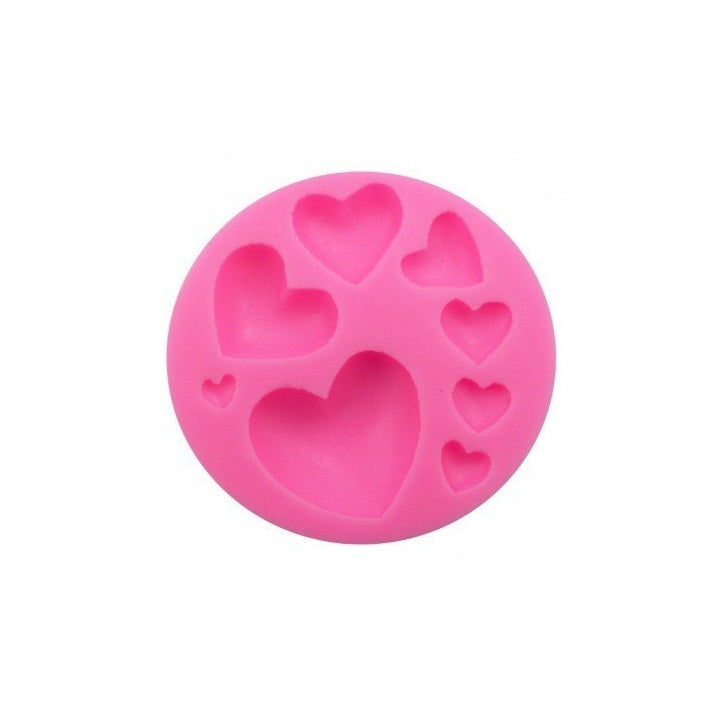 Stampo in silicone per stampaggio - cuori