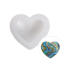 Stampo in silicone professionale Pentart - cuore grande
