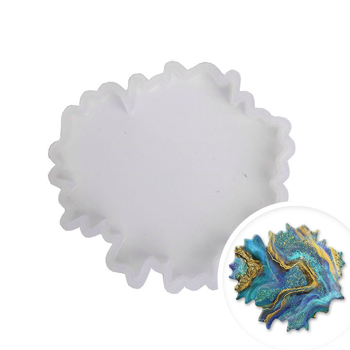 Stampo in silicone professionale Pentart - Geode | varie forme