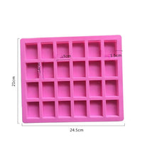 Stampo per colata di silicone - Cubi