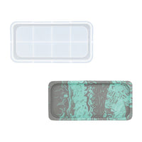 Stampo per colata in silicone 18,2x9,3x1,2 cm - Vassoio rettangolare
