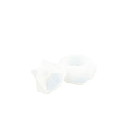 Stampo per colata in silicone 9,1x4,5x4cm - Scatola per gioielli sfaccettata