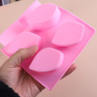 Stampo per colata in silicone - Foglie