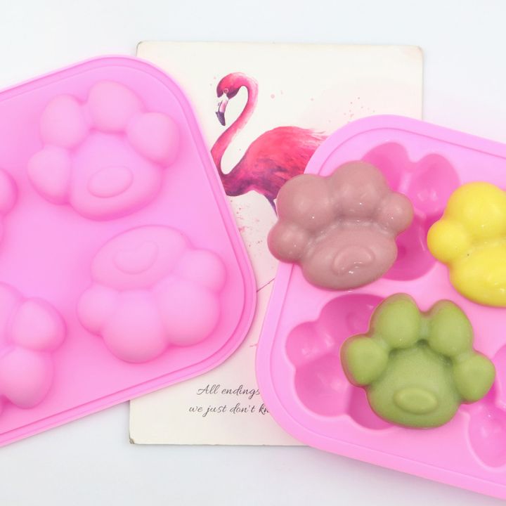 Stampo per colata in silicone - Impronte di zampa