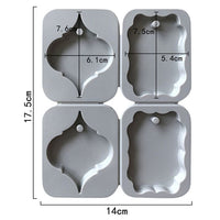 Stampo per colata in silicone - Ornamenti con foro