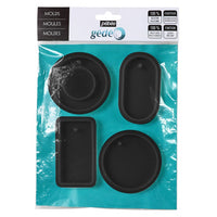 Stampo professionale in silicone Pebeo forme geometriche 4 pz.