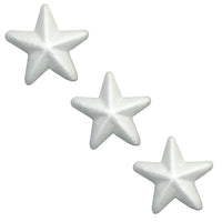 Stelle in polistirolo 15 cm - set di 3 pezzi