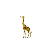 Stencil autoadesivo Giraffa 7x10 cm