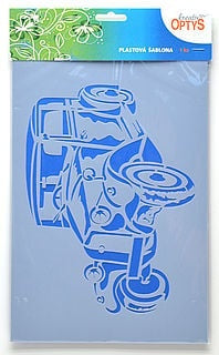 Stencil in plastica