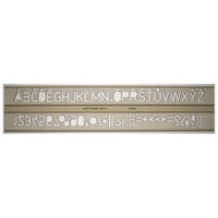 Stencil tecnico KOH-I-NOOR | Lettere, 14 mm