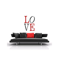 Stencil XXL LOVE 4 parti 70x100 cm